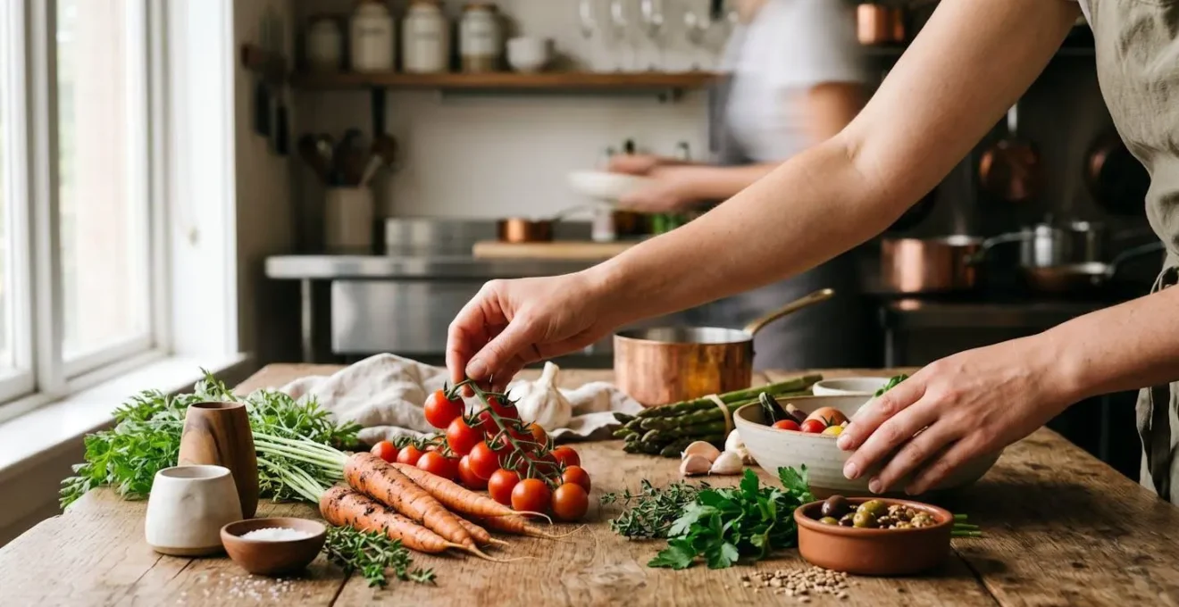 Vue d'ensemble minimaliste d'une chaîne d'approvisionnement en restauration