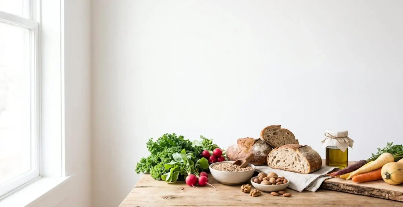 Produits alimentaires illustrant les différents labels de qualité et durabilité